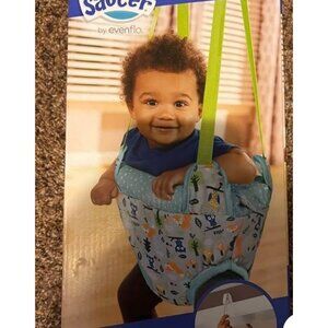 Exer Saucer Door Jumper H-73 Forest Friends Infant Toddler NEW Used Once